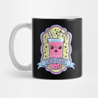 Cute Boba Queen Kawaii Bubble Tea Boba Anime Mug